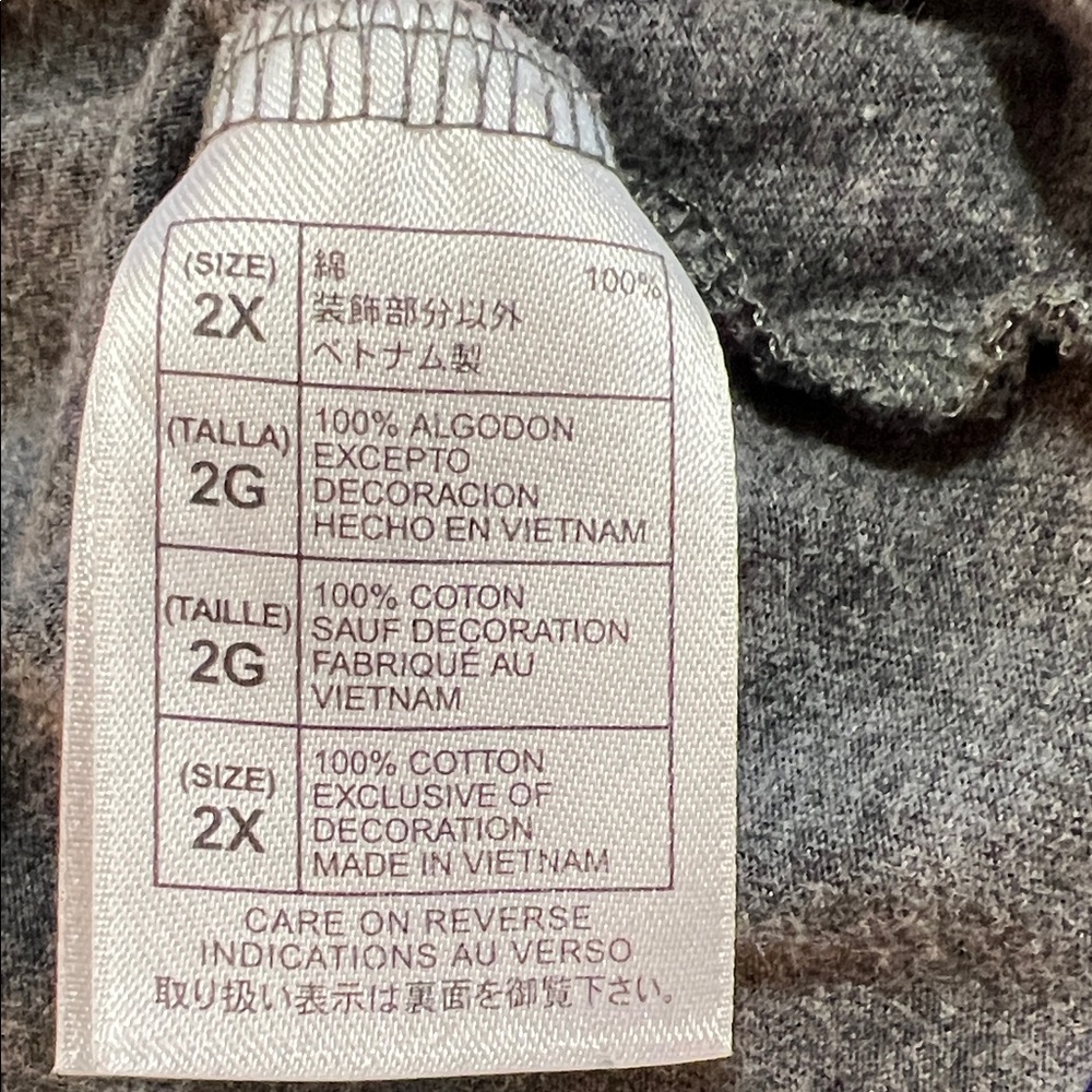 Disney Gray V-Neck T-Shirt - Picture 6 of 7